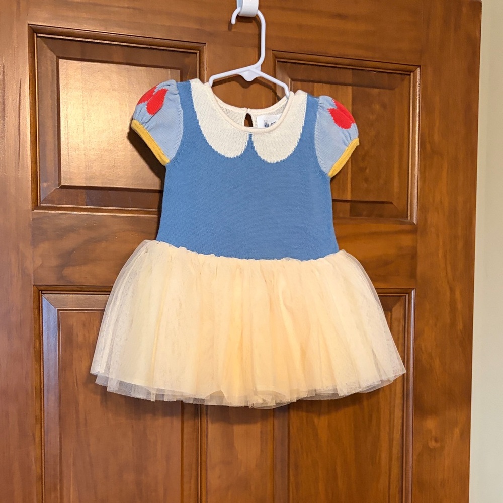 GAP Disney Snow White Blue and Yellow Kids Dress